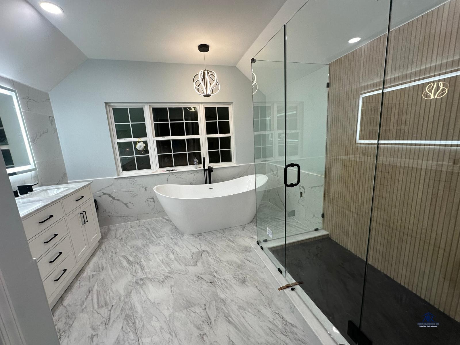 Elegant Vanity Installation