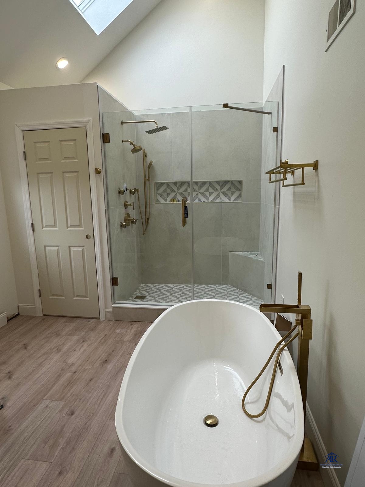 Frameless Glass Shower Suite